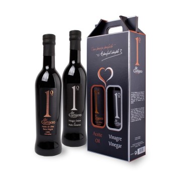 Estuche 1º de Cortijero Aceite de Oliva Virgen Extra